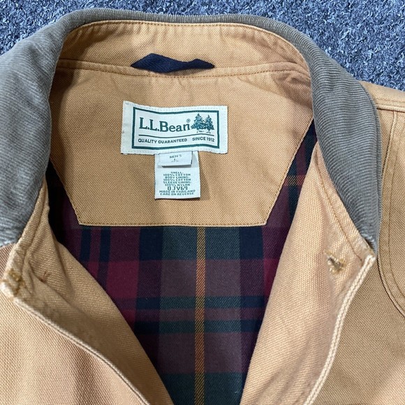L.L. Bean Canvas Lined Field Jacket 0JV69 Men's Size Large - Picture 5 of 11